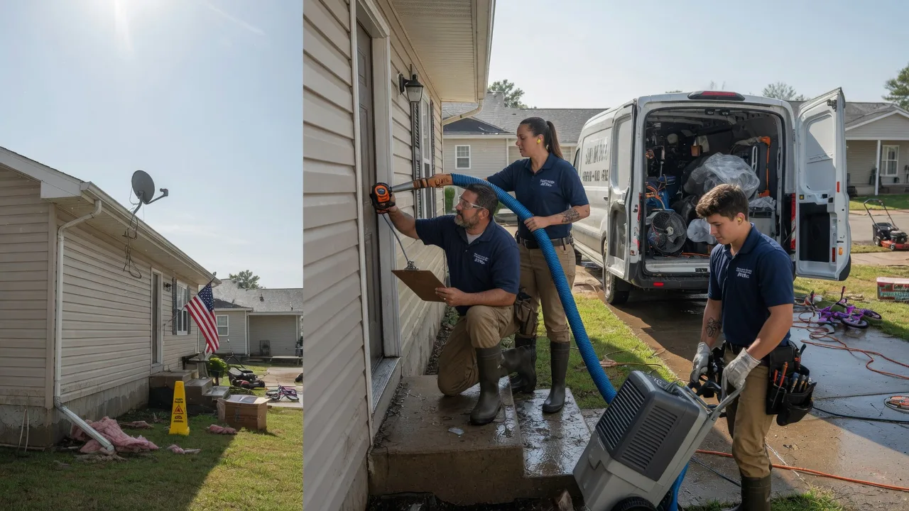 Ceiling Water Damage Restoration in Blue Springs, MO near me